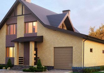 Maison de béton cellulaire avec plancher de grenier, les avantages de la construction et de l'exploitation, en particulier l'aménagement