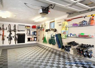 Les meilleures idées pour l'agencement du garage à l'intérieur, instructions, photos et vidéos