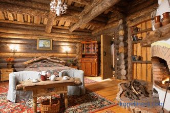 L'intérieur de la maison en bois à l'intérieur: idées de photo et de vidéo