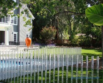 Clôtures décoratives pour le jardin, clôtures de jardin, idées de design, photos
