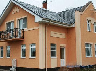 options pour la finition de la façade d'une maison à ossature avec des exemples