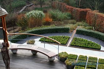 Kit 4 éléments Bordure Jardin Rustique Bois - Plastique, 75x75x25 Cm, Pour Parterres Surélevés, Facile à Assembler