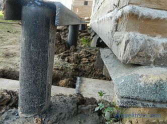 Renforcement des fondations d'une maison privée en brique, comment renforcer les anciennes fondations, photo