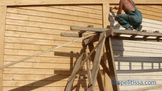 Comment choisir la peinture pour la façade d'une maison en bois - conseils utiles