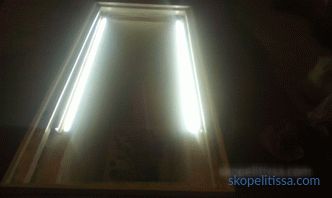 comment faire de la lumière, éclairage LED avec des projecteurs, électricité autonome dans la fosse d'observation