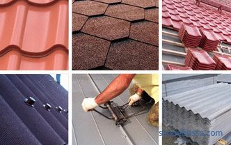 Matériaux de toiture pour toiture: types et prix des revêtements
