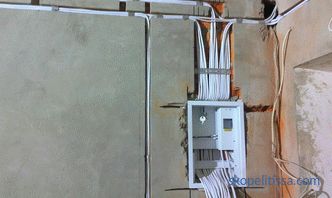 Câblage électrique dans le garage: les règles du processus d'installation
